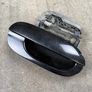 OEM BMW E39 Front Right Driver Door Handle Pull Schwarz II Original 51210000516 - Picture 1 of 3