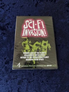 The Sci-Fi Invasion! (4 Science Fiction Classics On DVD) - Vintage Space Movies! - Picture 1 of 3