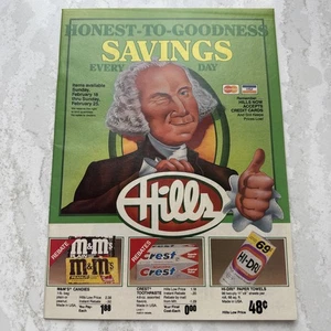 Vintage 1990 Hills Department Store Zeitungseinlage Flyer 23 Seiten - Bild 1 von 5