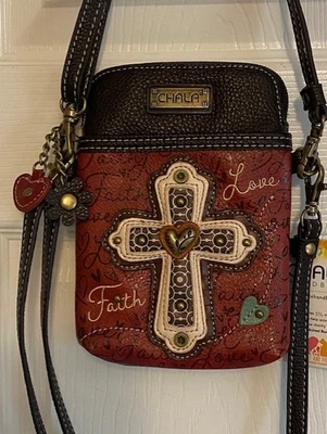 BOLSO BANDOLERA CHALA CRUZADO PARA TELÉFONO CELULAR $31.50 (ERA $39.50) - 3 BOLSILLOS RFID CC Foto 1 de 4