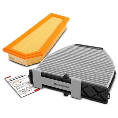 Filtro de aire de motor y cabina para Mercedes-Benz C250 2012 2013 2014-2015 L4 1,8 L Foto 1 de 4