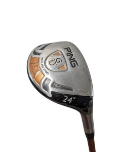 Ping G10 Custom 5 Hybrid 24 Deg Graphite Stiff Flex JumboMax Grip t52 - Bild 1 von 6