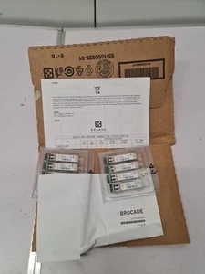 8 x Brocade 10 GB 57-1000130-01 10G SFP XEM-10G-SFP-USR-8 NEU - Bild 1 von 5