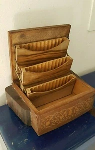 Caja. Boite en bois précieux - madera - Imagen 1 de 12