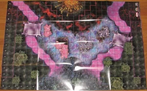 WEIRD WORLD / REGENCY LABORATORY Secret Wars Battleworld OP Map Marvel HeroClix - Picture 1 of 2