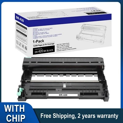 DR420 Drum For Brother HL-2240 HL-2270DW DCP-7065DN MFC-7360N 7365DN - Image 1 of 4