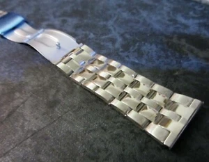 26 mm Edelstahl Jubiläumsband Riemen gerades Ende Ersatz - Bild 1 von 6