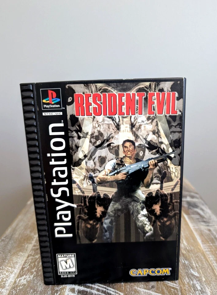 LIKE NEW ✹ Resident Evil ✹ PS1 Game Playstation 1 Longbox 1ST PRINT W/Reg ✹ USA - Image 1 of 4