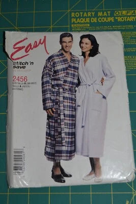 Stitch & Save #2456 sewing pattern, adult/teen robe & tie belt size S-XL - Image 1 of 4