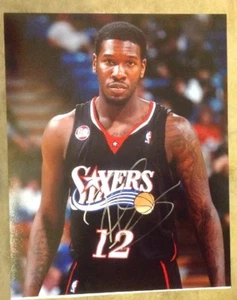 Royal Ivey foto 8x10 firmata a mano Philadelphia 76ers - Foto 1 di 2
