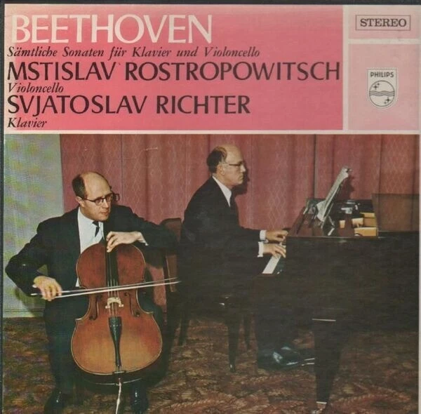 LP-BOX Beethoven Sämliche Sonaten für Klavier und Violoncello (Richter,..) - Bild 1 von 1
