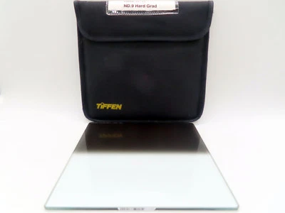 Tiffen 6.6x6.6 Clear/ND. 9 Hard Edge Filter - 3 Stop Grad Clear/Neutral Density - Image 1 of 4