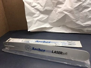 SHIPS FAST! 608000034 ARCHER 20” .063 Chainsaw Hard Tip Bar 3/8 OR .404 - Picture 1 of 2