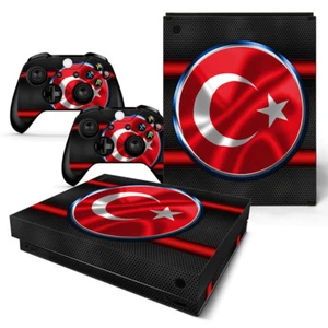 Xbox One X Skin Design Foils Sticker Screen Protector Set - Turkey Motif - Picture 1 of 1