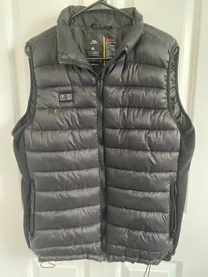 BLACK PUFFER HEATED VEST SIZE XL- BRAND NEW! - Image 1 of 4