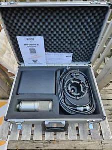 RODE Classic II Large Diaphragm Multipattern Tube Condenser Microphone - Picture 1 of 7