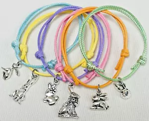 6 OSTERNFREUNDSCHAFTSARMBÄNDER EIERJAGD PREISE PARTYTASCHE GESCHENKE FÜLLER GEFALLEN, - Bild 1 von 5