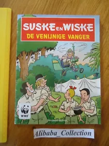 BD SUSKE EN WISKE VENIJNIGE VANGER WWF VANDERSTEEN STICKERS  STRIP STRIPS COMIC  - Picture 1 of 19