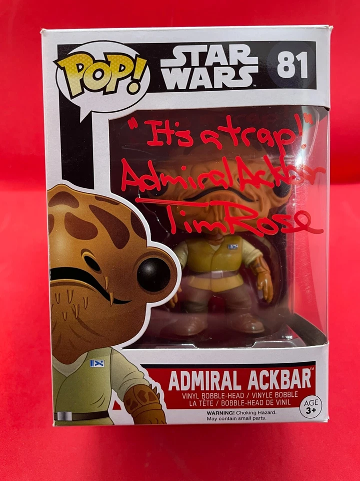 Funko POP Star Wars - Admiral Ackbar - Episode VII - Vinyl Figur