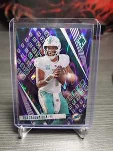 2023 Panini Phoenix - Purple Seismic SP Variation #9 Tua Tagovailoa /125 - Picture 1 of 3