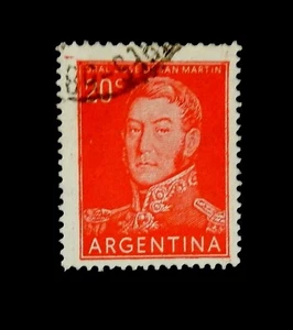 Argentina Stamps /1954-59/ Gen. San Martin / Used - Picture 1 of 1