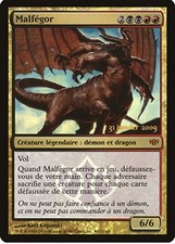 * mrm * FR/vf foil malfegor/malfégor mtg conflux