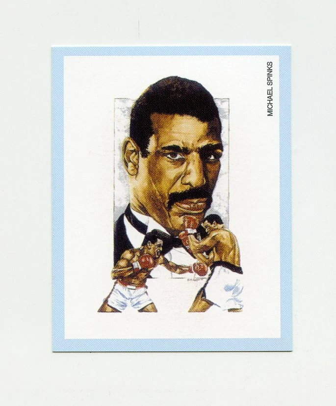 #TN03898 MICHAEL SPINKS Red Back Variation 1991 Card - Image 1 of 1