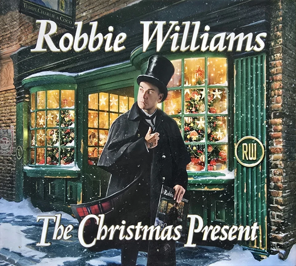 ROBBIE WILLIAMS + THE CHRISTMAS PRESENT + DELUXE EDITION + 4 BONUS TRACKS +Do-CD - Bild 1 von 4