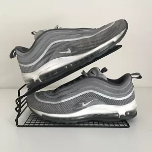 Nike Air Max 97 Ultra '17 Premium Wolf Grey Trainers UK 7 2018 918356-007 - Picture 1 of 11