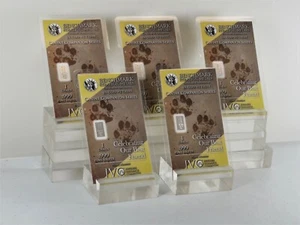 5 PAK OUR BEST FRIEND! 1/15 GRAM 999 FINE PURE SILVER BAR K9 COMPANION D14 - Picture 1 of 7