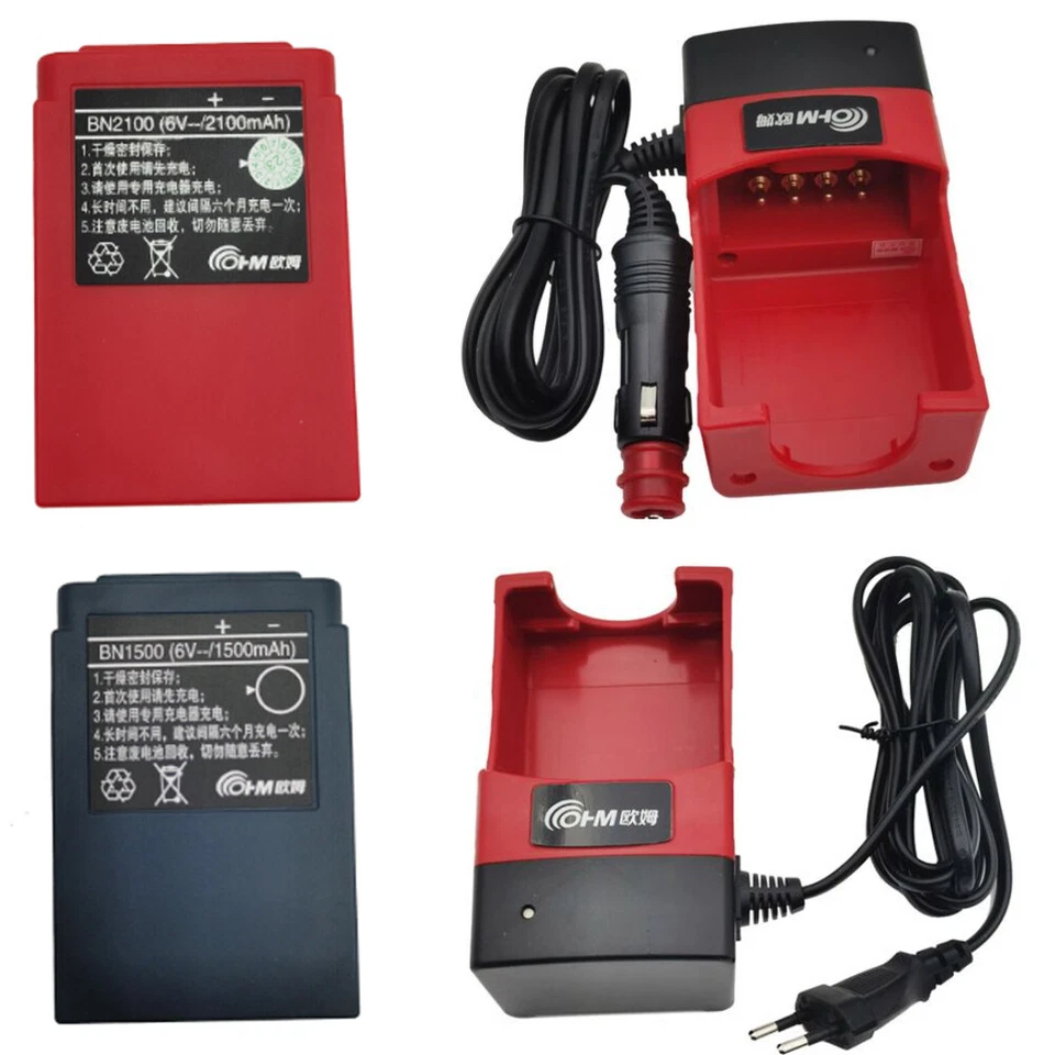 Lot BN2100 Charger for BN2100 6V 1500mah /2100mAh Battery for OHM Remote Control - Image 1 of 4