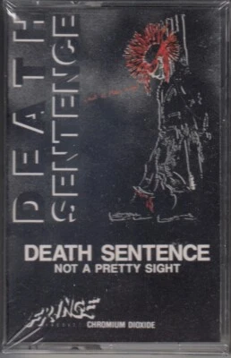 DEATH SENTENCE Not A Pretty Sight TAPE Vancouver Punk Rock 1985 SEALED - Image 1 of 3
