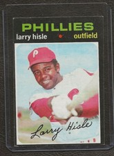 1971 Topps #616 Larry Hisle, Philadelphia Phillies, 5th Series, EX!