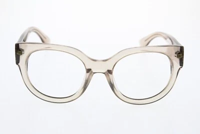 JIMMY CHOO OLA/S *USADO* 51/21-140 mm 14J marcos translúcidos transparentes solo Italia Foto 1 de 4