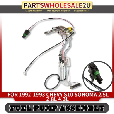 Conjunto de bomba de combustible para Chevrolet S10 1992 1993 GMC Sonoma 92-95 2,5 L 2,8 L 4,3 L Foto 1 de 4