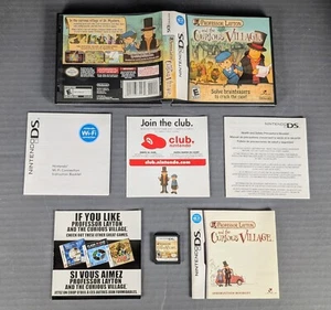 COMPLETO Professor Layton and The Curious Village (Nintendo DS, 2008) Probado - Imagen 1 de 7