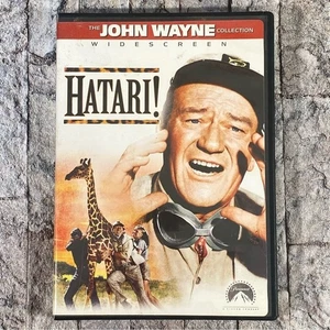 HATARI! 1962 JOHN WAYNE Action DVD Big Game Hunting Romance - Foto 1 di 4