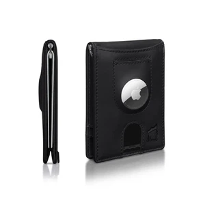 Trace Airtag Wallet for Men - Smart RFID Blocking Leather Wallet with Airtag ... - Picture 1 of 5