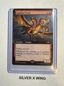 Goldlust Triad Extended Art x1, Magic The Gathering, Commander: Tarkir: Dragonstorm, TDC, casi nuevo - Imagen 1 de 1