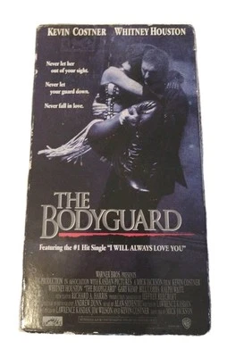 The Bodyguard (VHS, 1993) Kevin Costner, Whitney Houston Foto 1 de 4