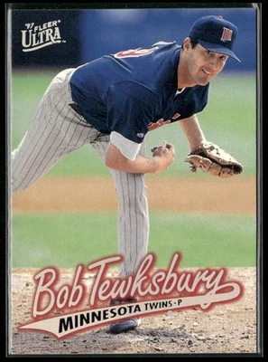 1997 FLEER ULTRA BOB TEWKSBURY MINNESOTA TWINS #369 - Image 1 of 3