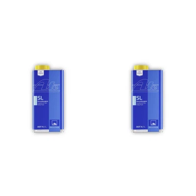 2x Bremsflüssigkeit SL DOT 4 ATE 03.9901-5802.2 1 Liter Bremsen