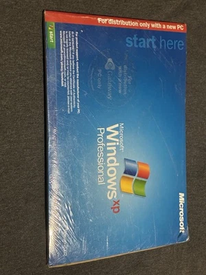 Microsoft Windows XP Professional CD Sealed NO PRODUCT KEY Version 2002 SP1 - Image 1 of 3