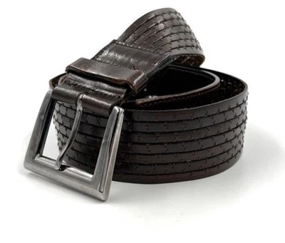 Barbara Bui Belt Espresso Brown Leather EUR 42 Made In Italy Luxury Designer - Image 1 of 4