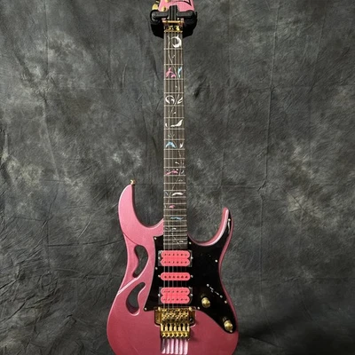 Pink Electric Guitar 6 String Maple Neck Rosewood Fretboard HSH Pickups - Image 1 of 4