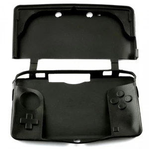FUNDA DE SILICONA PARA NINTENDO 3DS SUAVE GOMA PROTECTOR CARCASA NEGRO NEGRA - Imagen 1 de 1