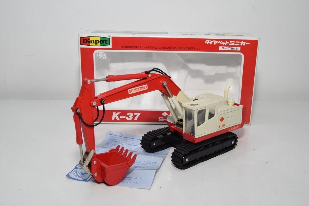 Link Belt Crane In Vintage Manufacture Diecast Construction