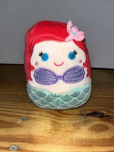 Squishmallows 6" Disney Ariel Little Mermaid Stuffed Animal Plush Kellytoy Gift - Picture 1 of 4