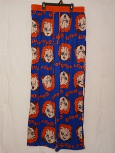 Chucky Good Guy azul Halloween pijama pantalones para dormir grandes para hombre - Imagen 1 de 6