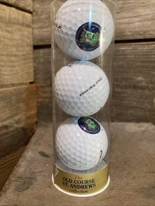 ST. ANDREWS OLD COURSE LOGO GOLF DISPLAY BALL COLLECTION 1, 4, 2 BALLS SET - Picture 1 of 5